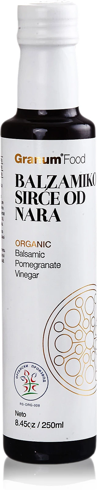 Balzamiko sirće od nara (organski proizvod) 250 ml Granum